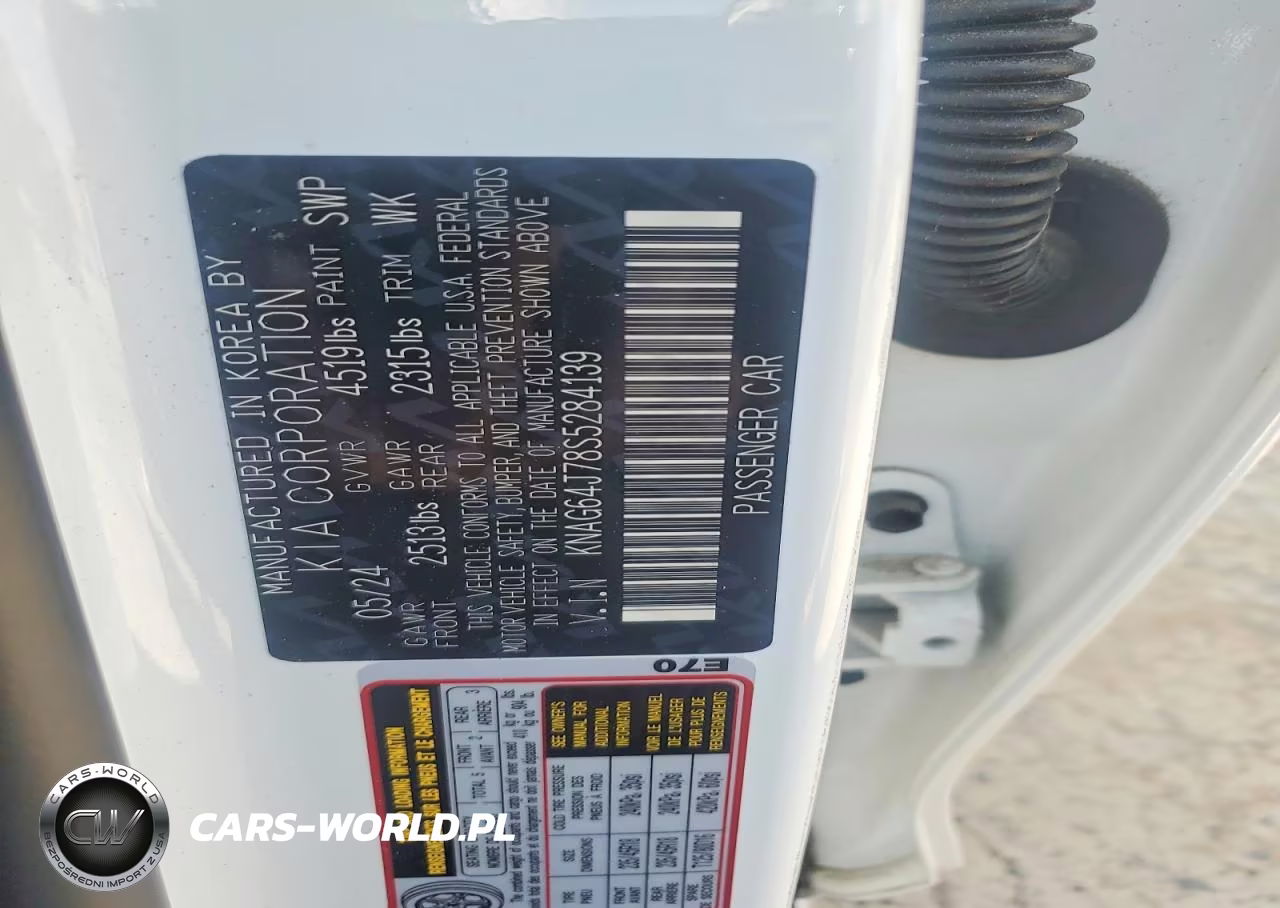 2025 Kia K5 Gt Line VIN:KNAG64J78S5284139 - 12