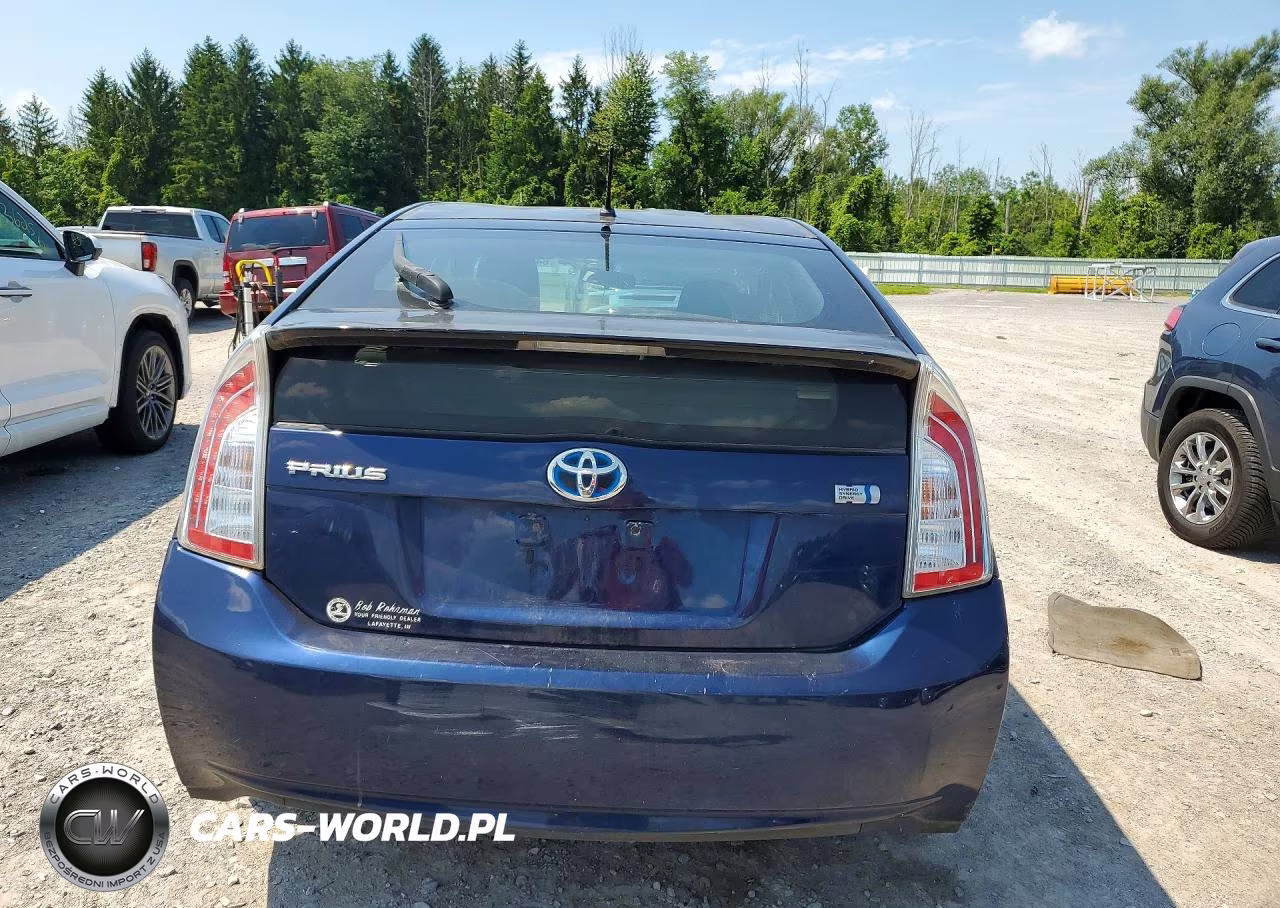 2012 Toyota Prius Two VIN:JTDKN3DU1C1586778 - 6