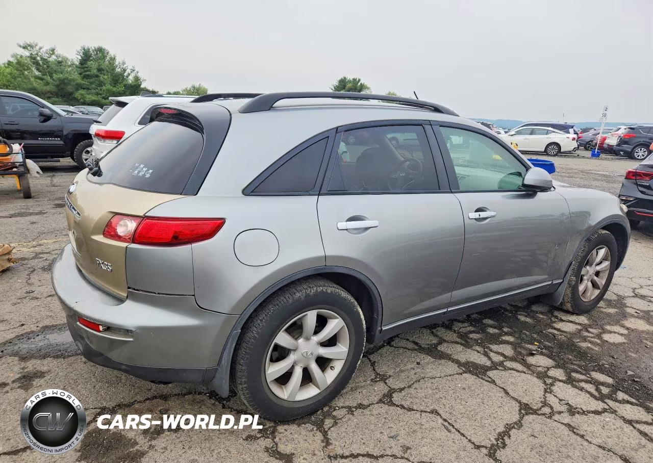 2004 Infiniti Fx35 Base VIN:JNRAS08W94X222878 - 3