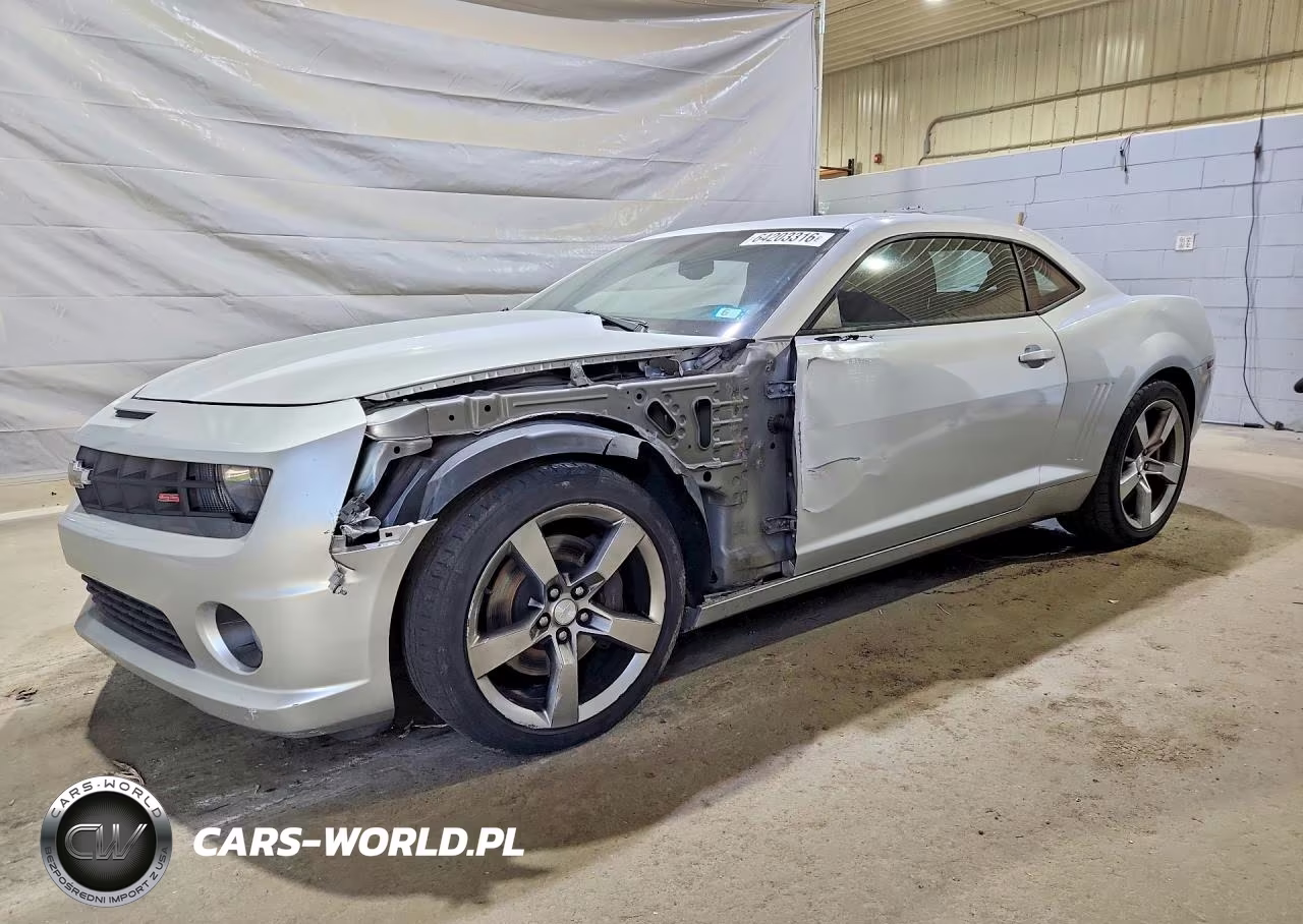 2010 Chevrolet Camaro Ss VIN:2G1FS1EW8A9168198 - 1