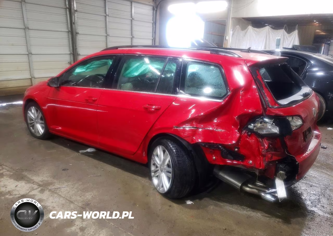 2015 Volkswagen Golf Sportwagen Tdi S VIN:3VWCA7AU8FM514606 - 2