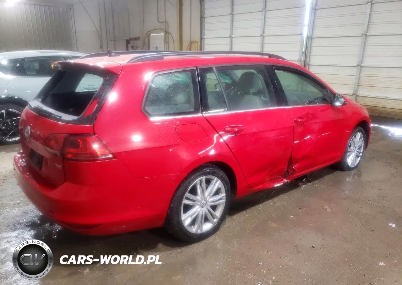 2015 Volkswagen Golf Sportwagen Tdi S VIN:3VWCA7AU8FM514606 - 3
