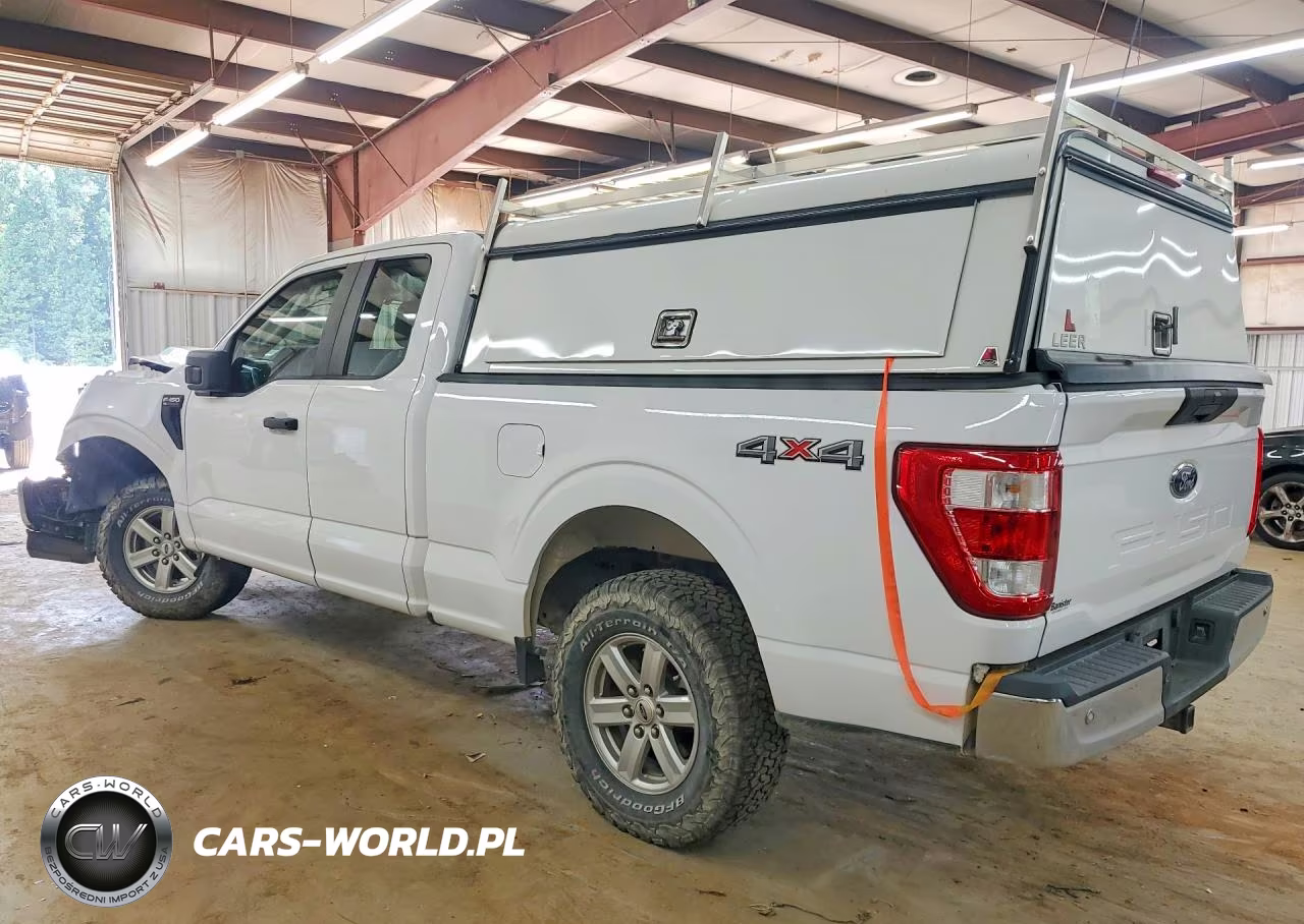 2021 Ford F150 Super Cab VIN:1FTEX1EB9MKD89555 - 2