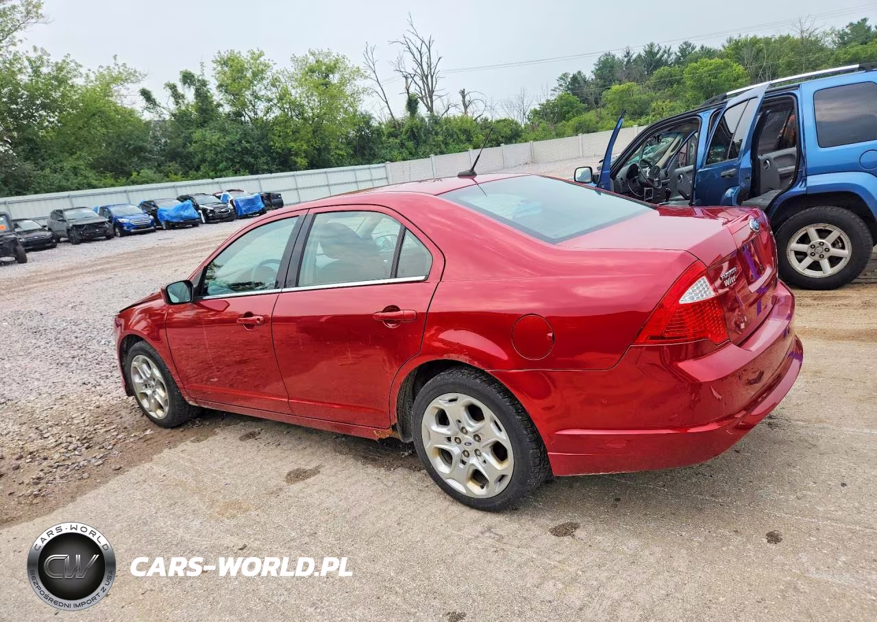 2010 Ford Fusion Se VIN:3FAHP0HA9AR201818 - 2