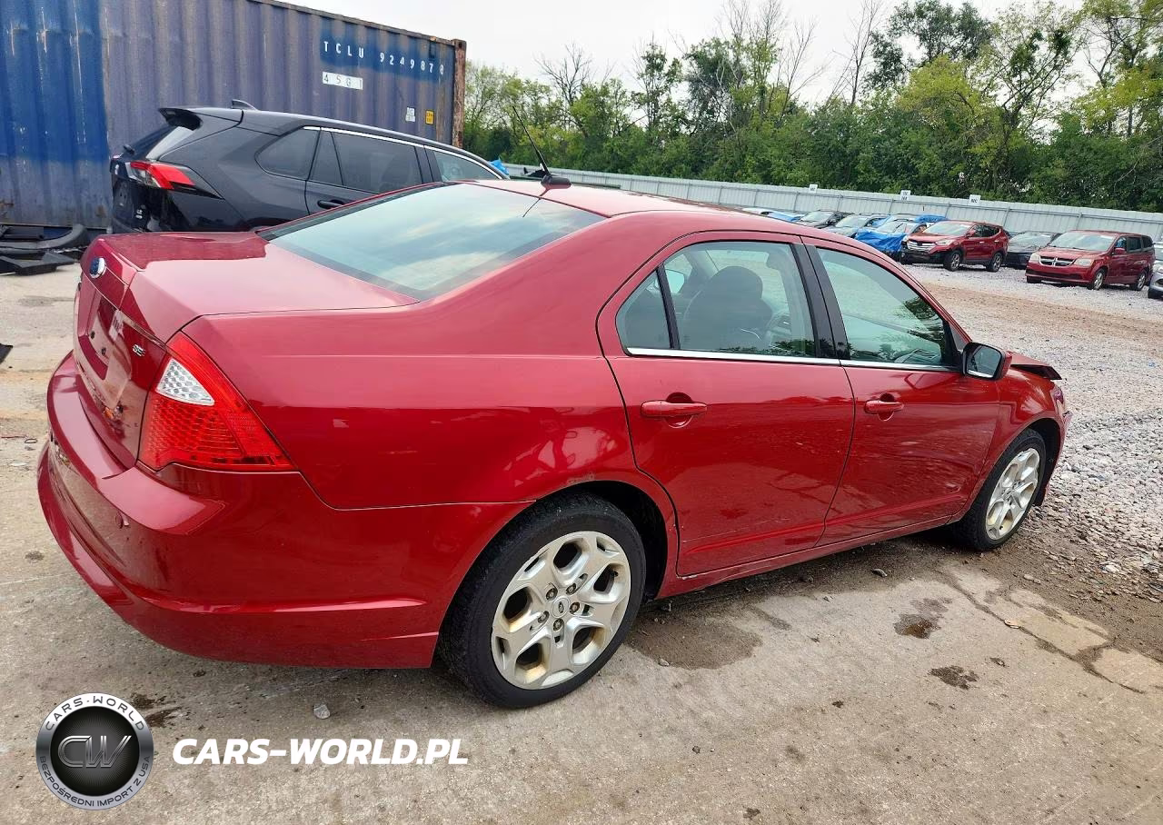 2010 Ford Fusion Se VIN:3FAHP0HA9AR201818 - 3