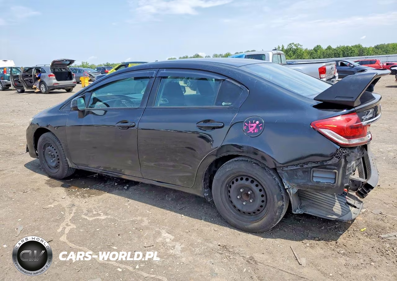 2013 Honda Civic Lx VIN:19XFB2F57DE084396 - 2