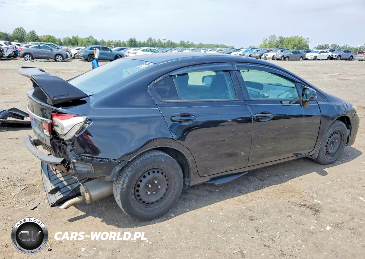 2013 Honda Civic Lx VIN:19XFB2F57DE084396 - 3