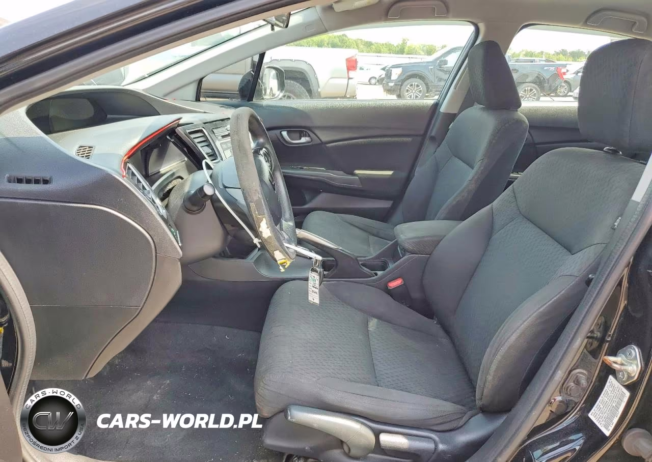 2013 Honda Civic Lx VIN:19XFB2F57DE084396 - 7