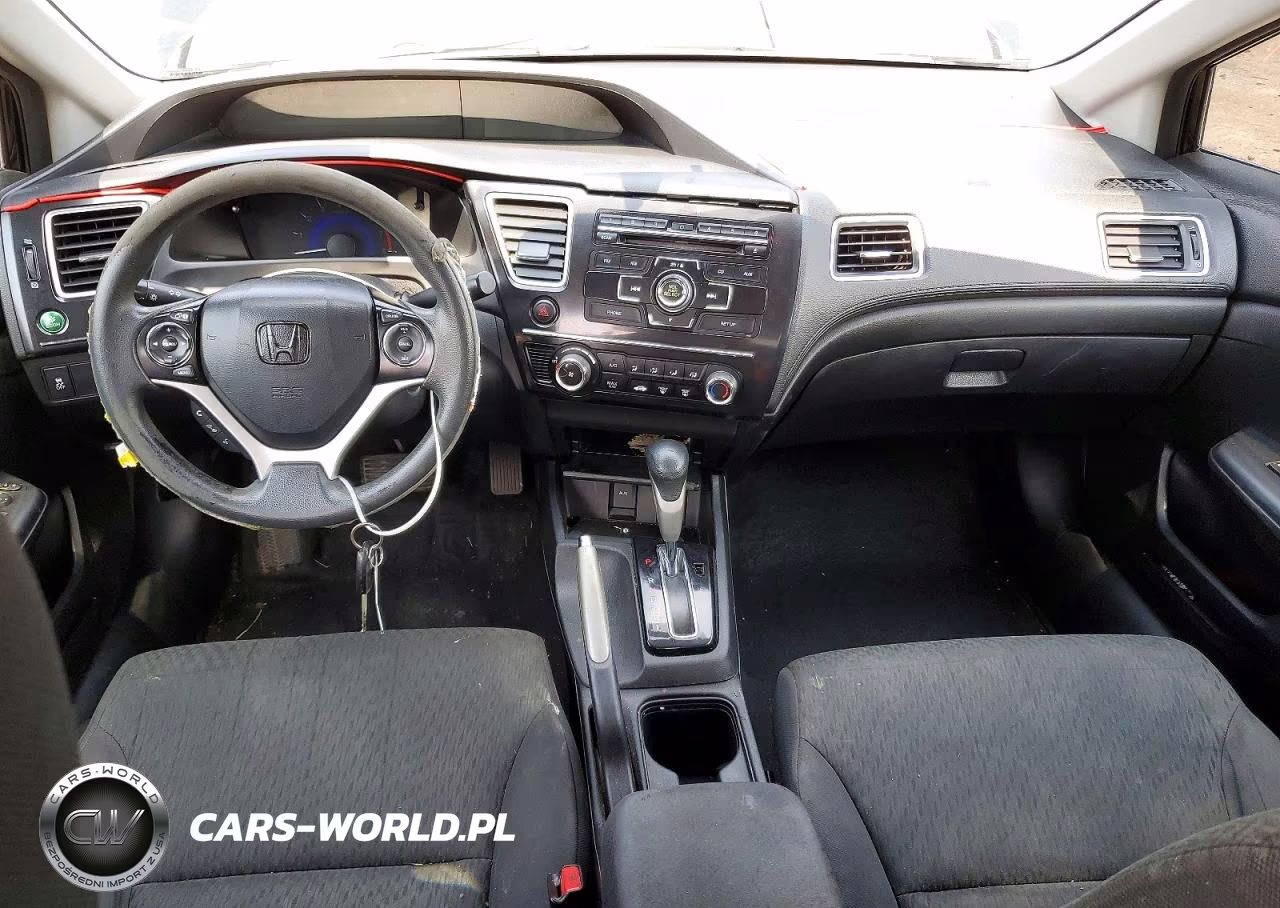 2013 Honda Civic Lx VIN:19XFB2F57DE084396 - 8