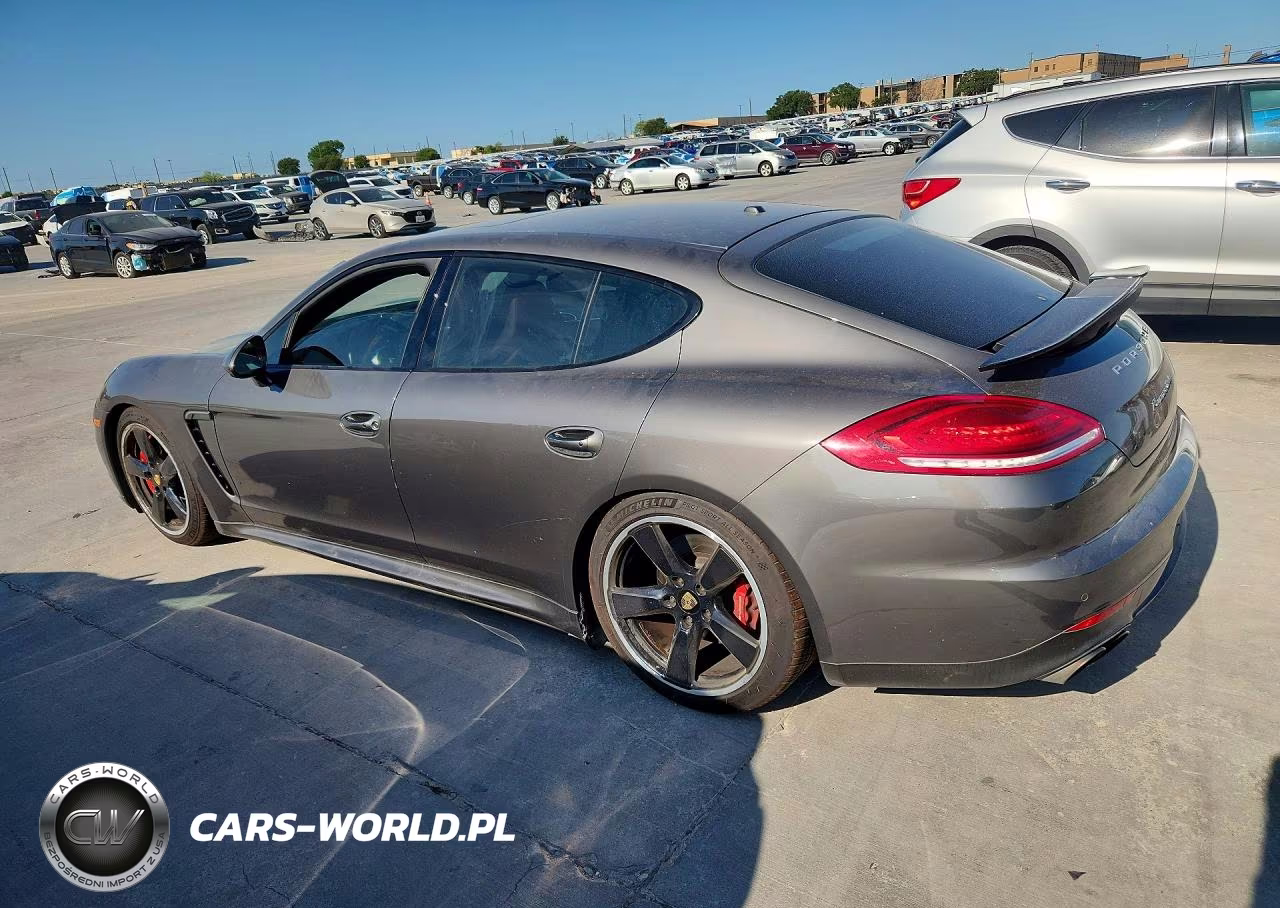 2015 Porsche Panamera Turbo VIN:WP0AC2A71FL070522 - 2