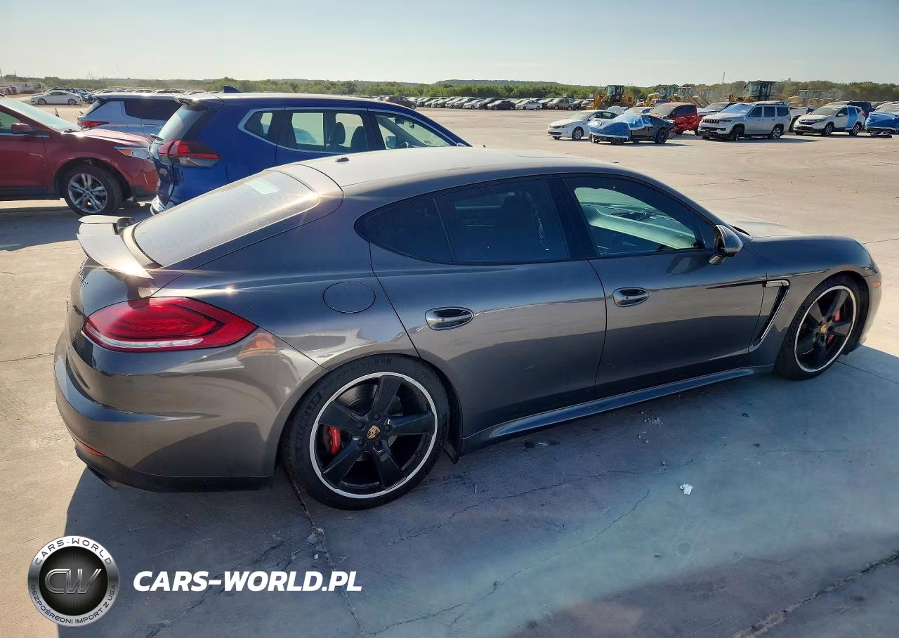 2015 Porsche Panamera Turbo VIN:WP0AC2A71FL070522 - 3