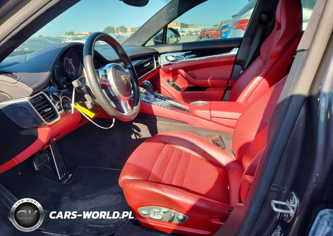 2015 Porsche Panamera Turbo VIN:WP0AC2A71FL070522 - 7