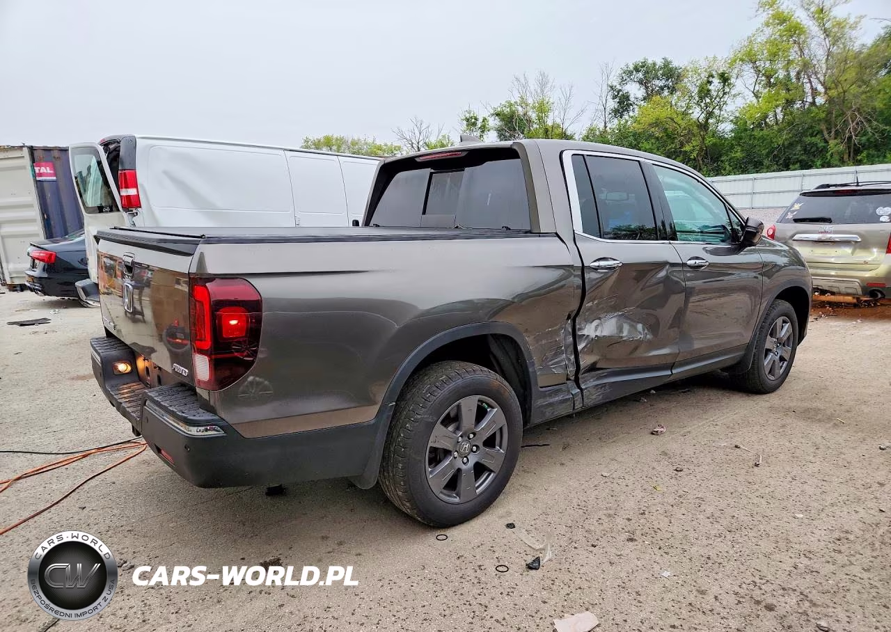 2020 Honda Ridgeline Rtl VIN:5FPYK3F78LB010758 - 3