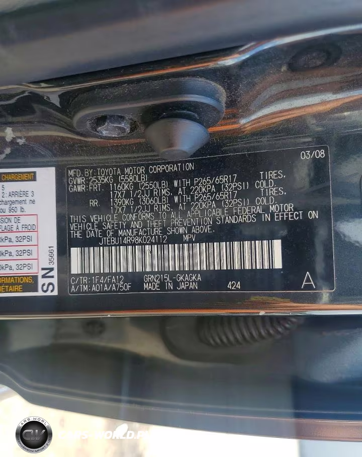 2008 Toyota 4Runner Sr5 VIN:JTEBU14R98K024112 - 13