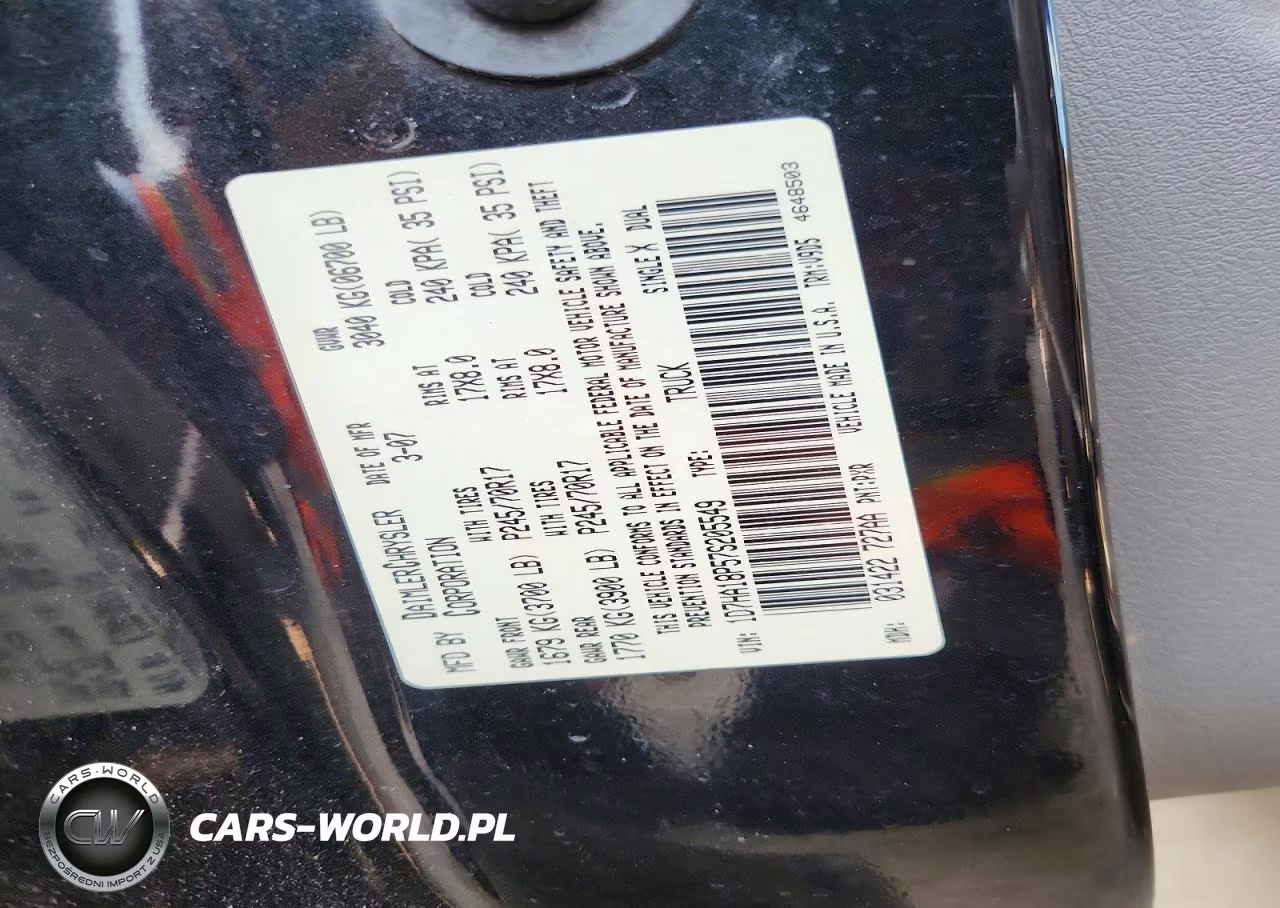 2007 Dodge Ram 1500 St VIN:1D7HA18P57S205549 - 12