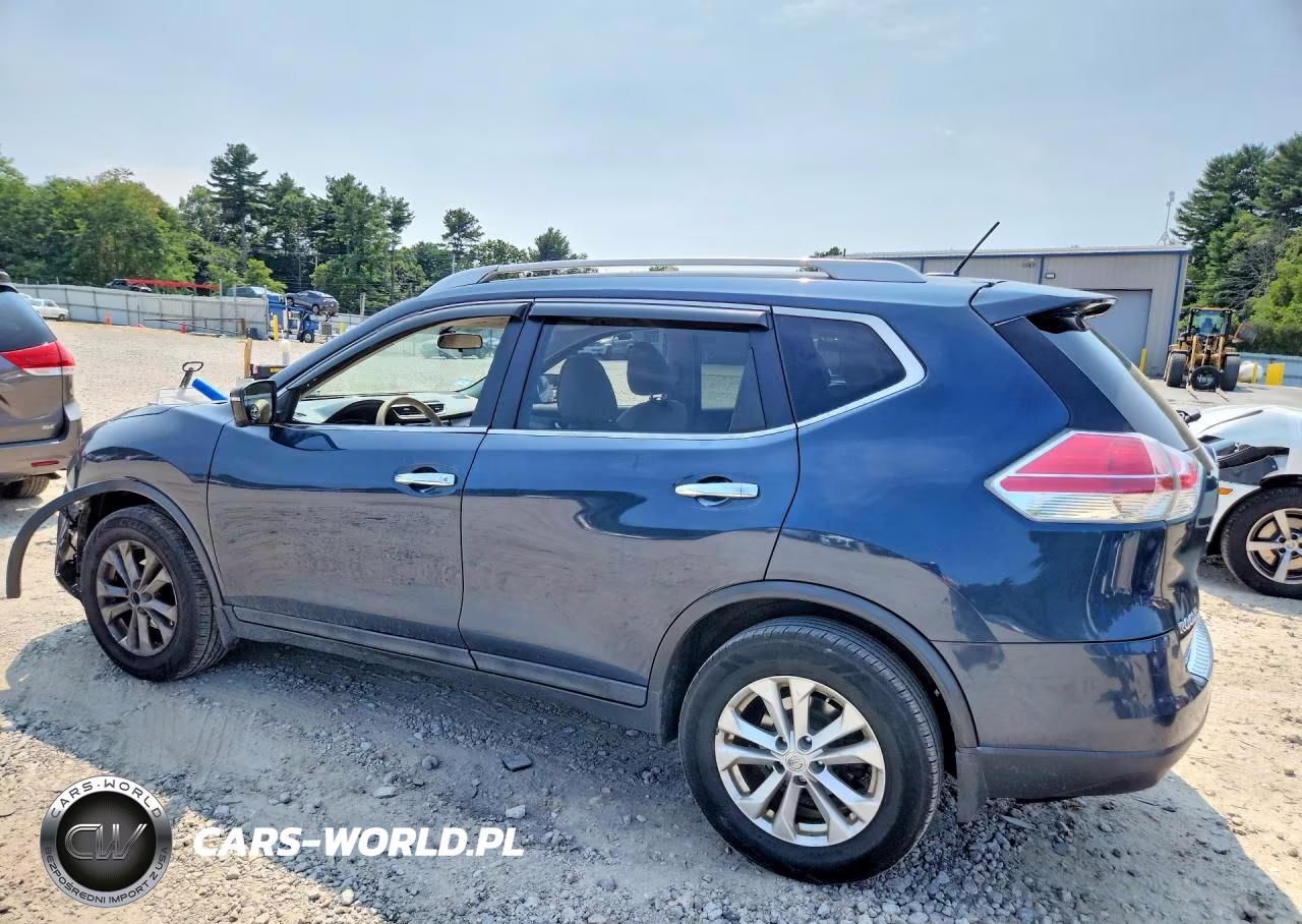 2015 Nissan Rogue Sv VIN:5N1AT2MV9FC876727 - 2