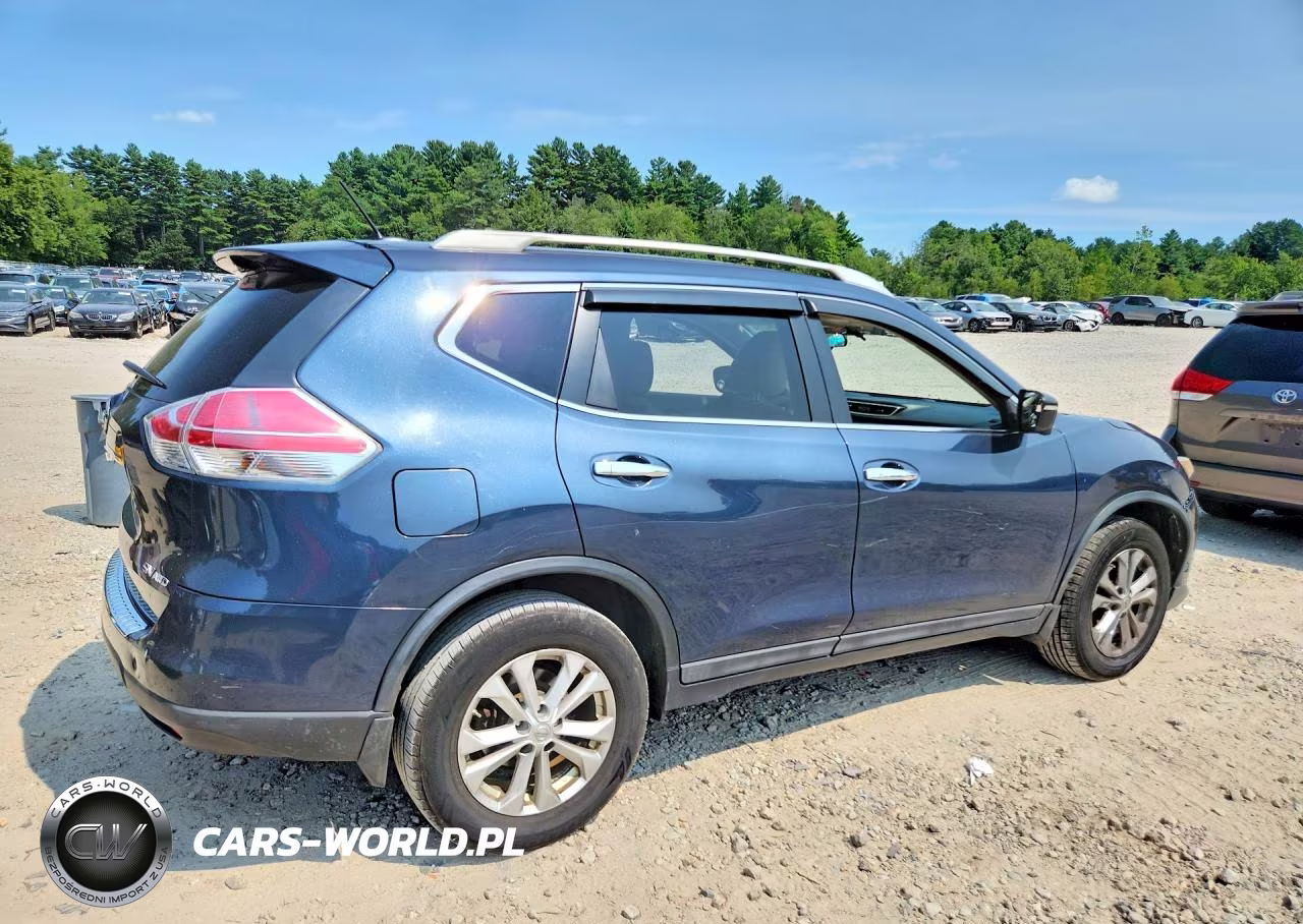 2015 Nissan Rogue Sv VIN:5N1AT2MV9FC876727 - 3