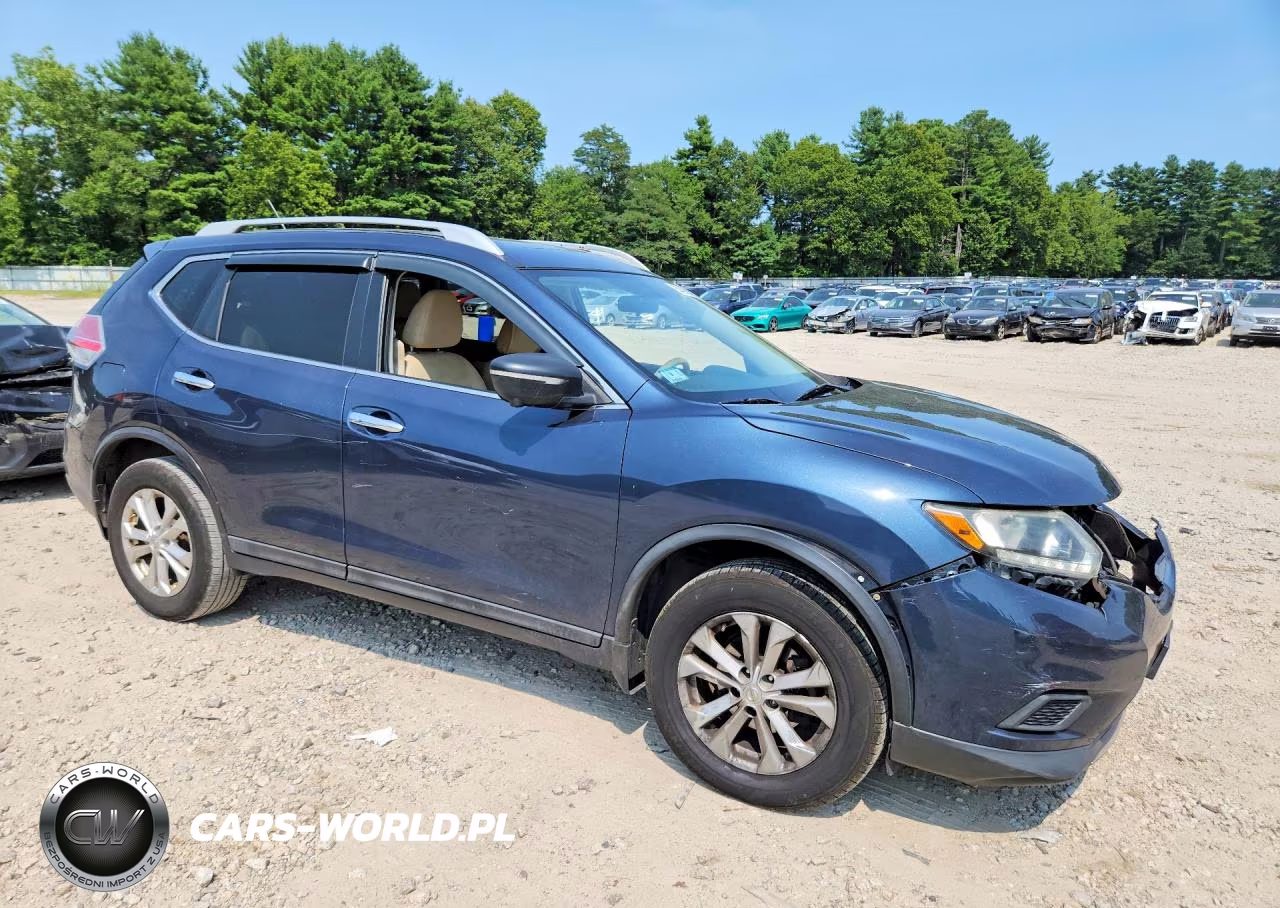 2015 Nissan Rogue Sv VIN:5N1AT2MV9FC876727 - 4