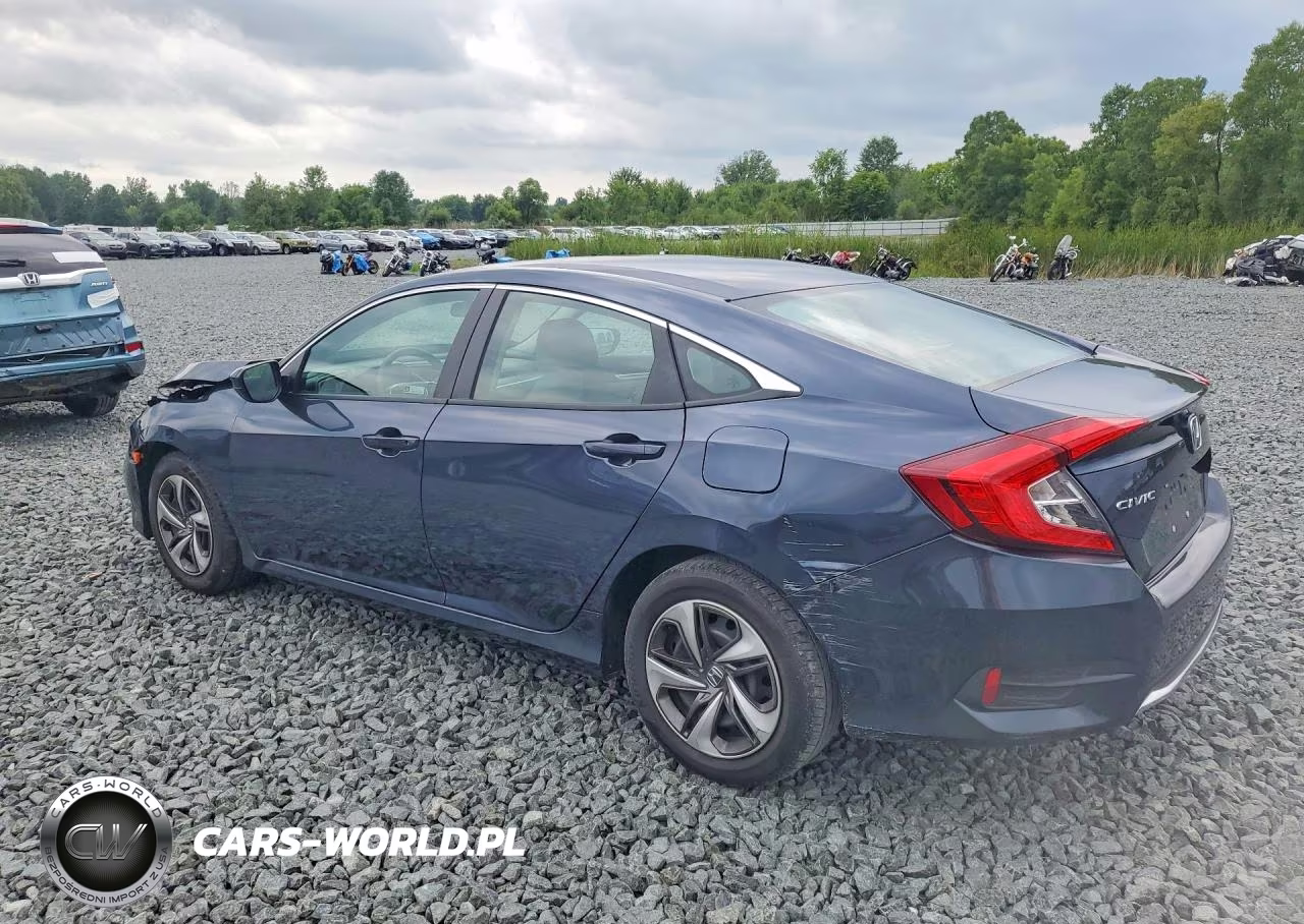 2019 Honda Civic Lx VIN:19XFC2F69KE014305 - 2