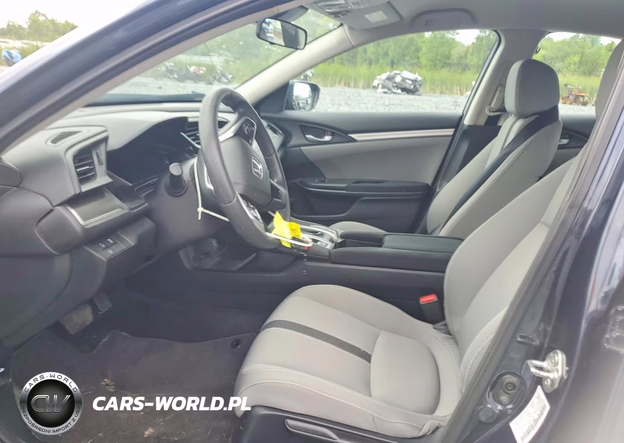 2019 Honda Civic Lx VIN:19XFC2F69KE014305 - 7