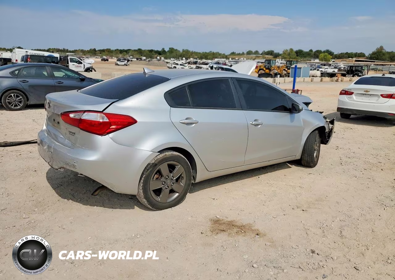 2014 Kia Forte Lx VIN:KNAFK4A68E5186442 - 3