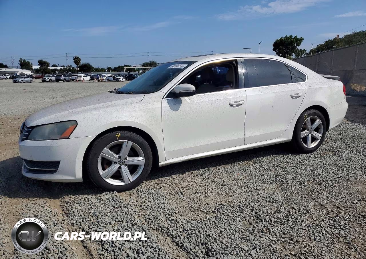 2012 Volkswagen Passat 2.5L Se VIN:1VWBP7A35CC042329 - 1