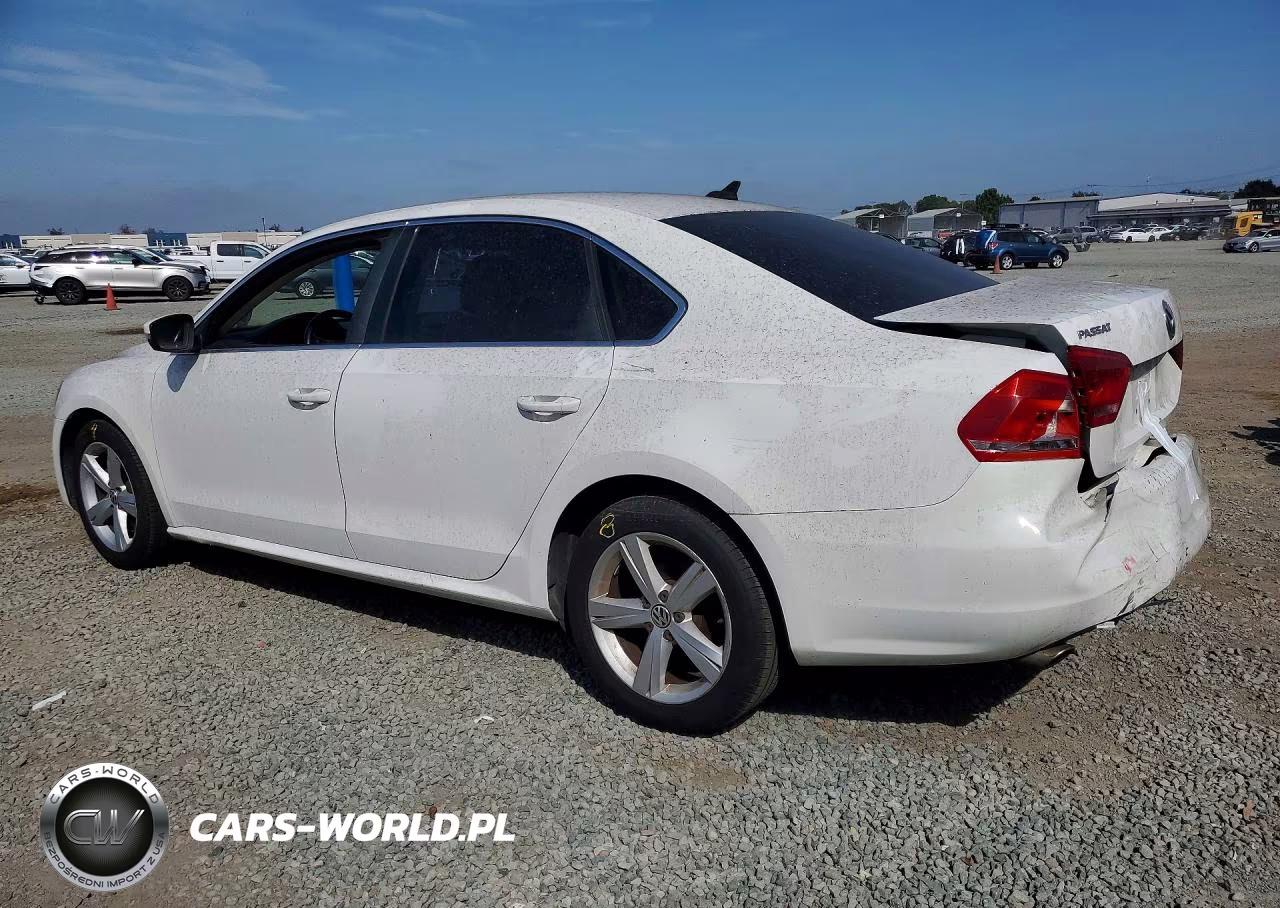 2012 Volkswagen Passat 2.5L Se VIN:1VWBP7A35CC042329 - 2