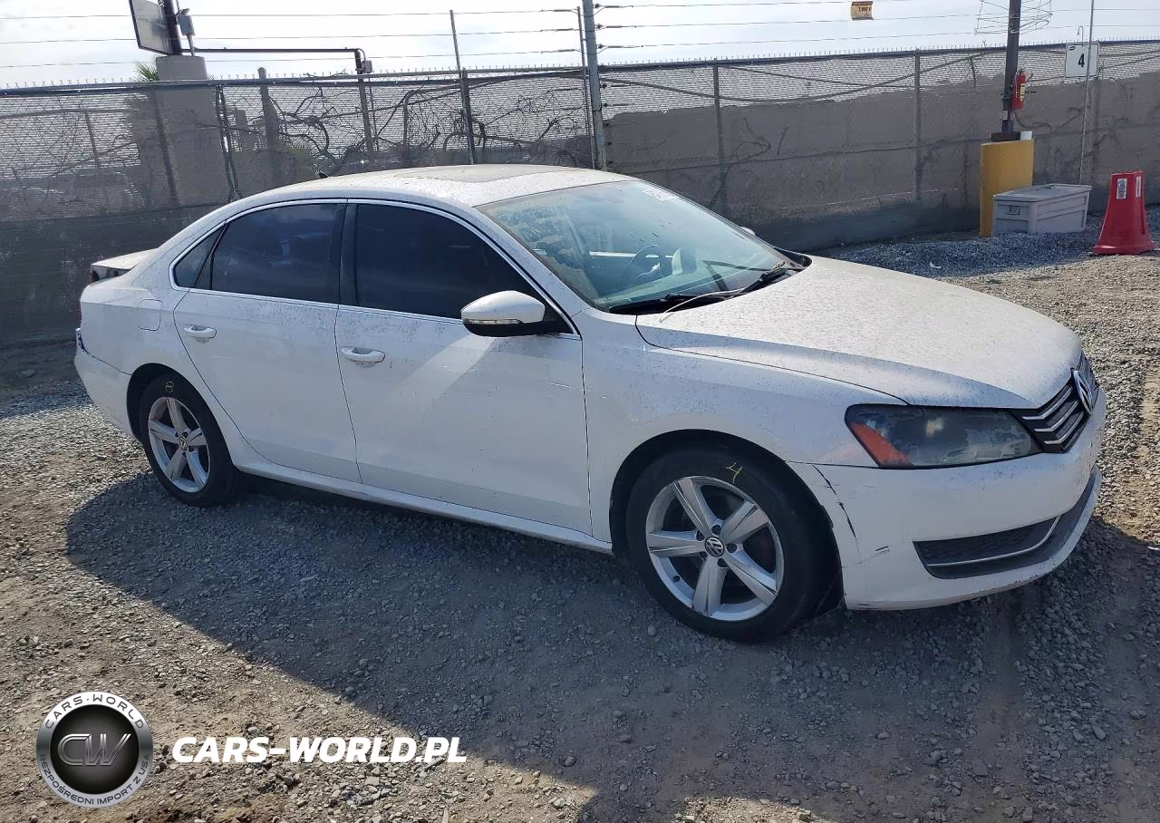 2012 Volkswagen Passat 2.5L Se VIN:1VWBP7A35CC042329 - 4
