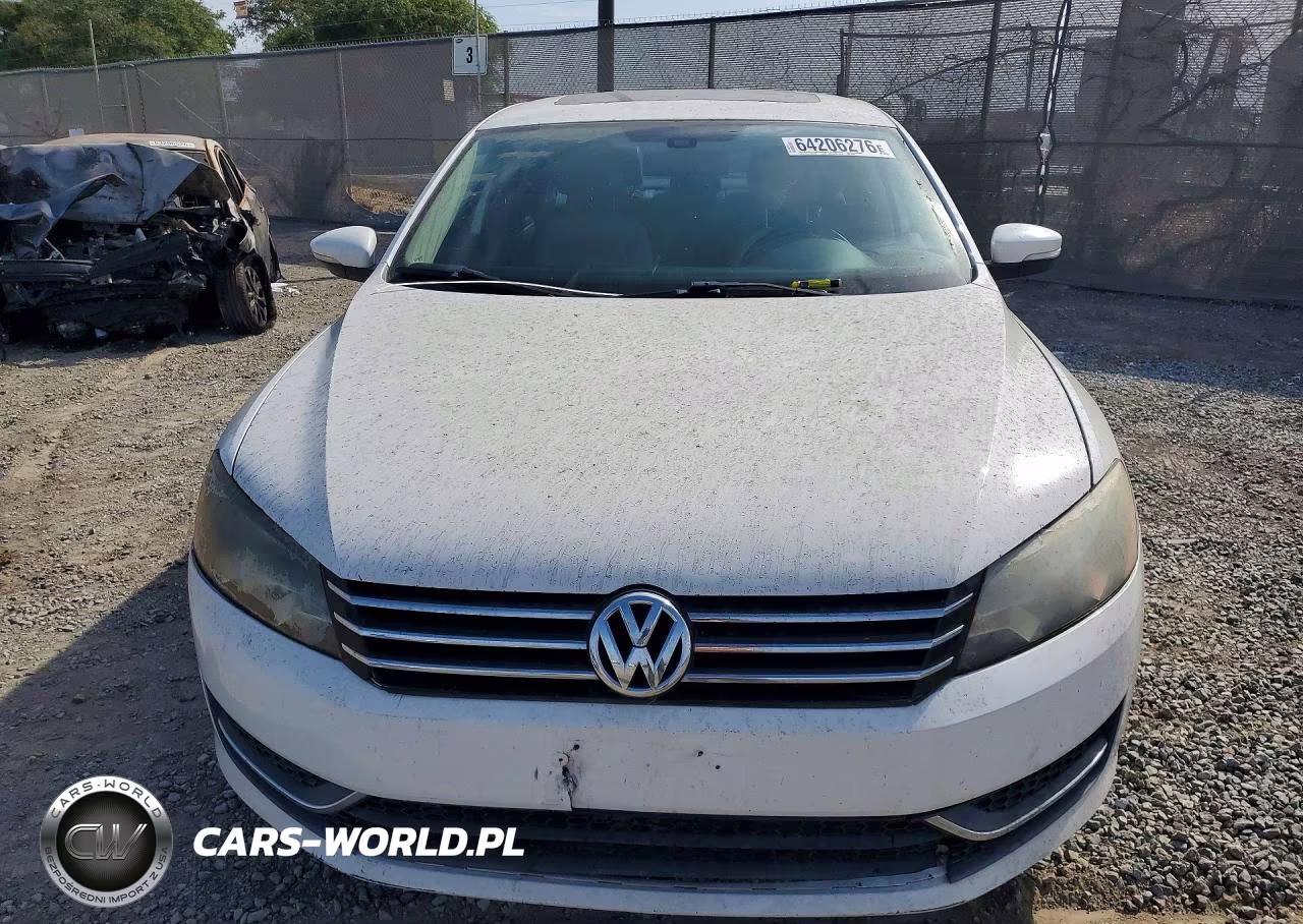 2012 Volkswagen Passat 2.5L Se VIN:1VWBP7A35CC042329 - 5