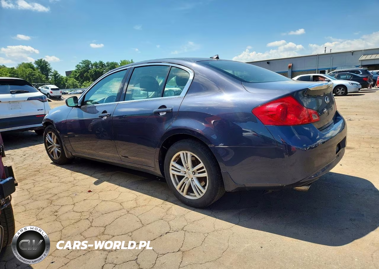 2011 Infiniti G25 Sedan X VIN:JN1DV6AR9BM650088 - 2