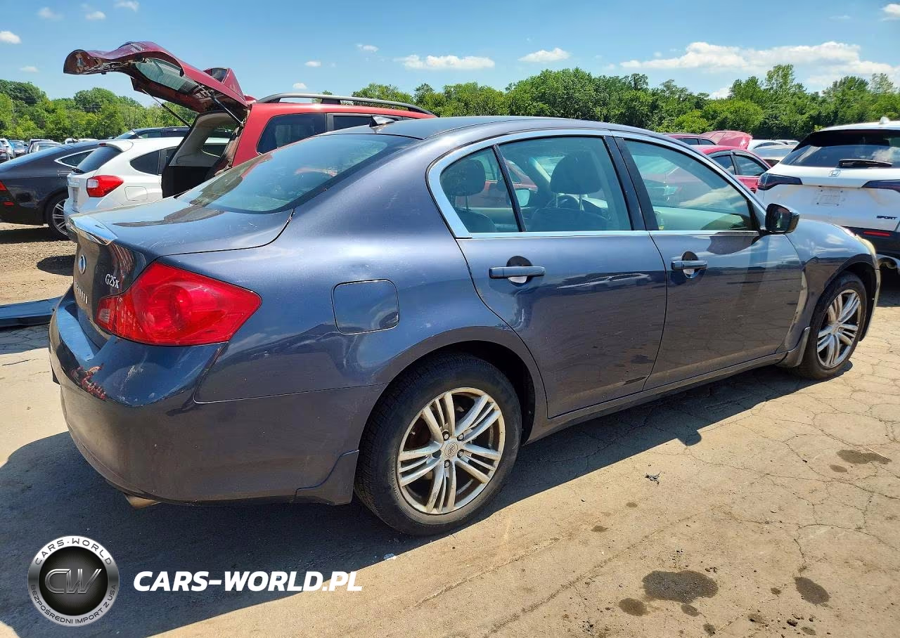 2011 Infiniti G25 Sedan X VIN:JN1DV6AR9BM650088 - 3
