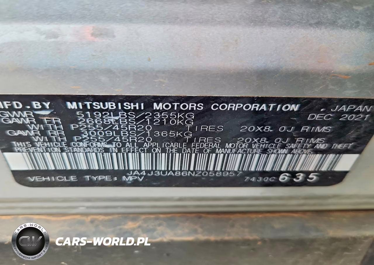 2022 Mitsubishi Outlander Se VIN:JA4J3UA86NZ058957 - 13