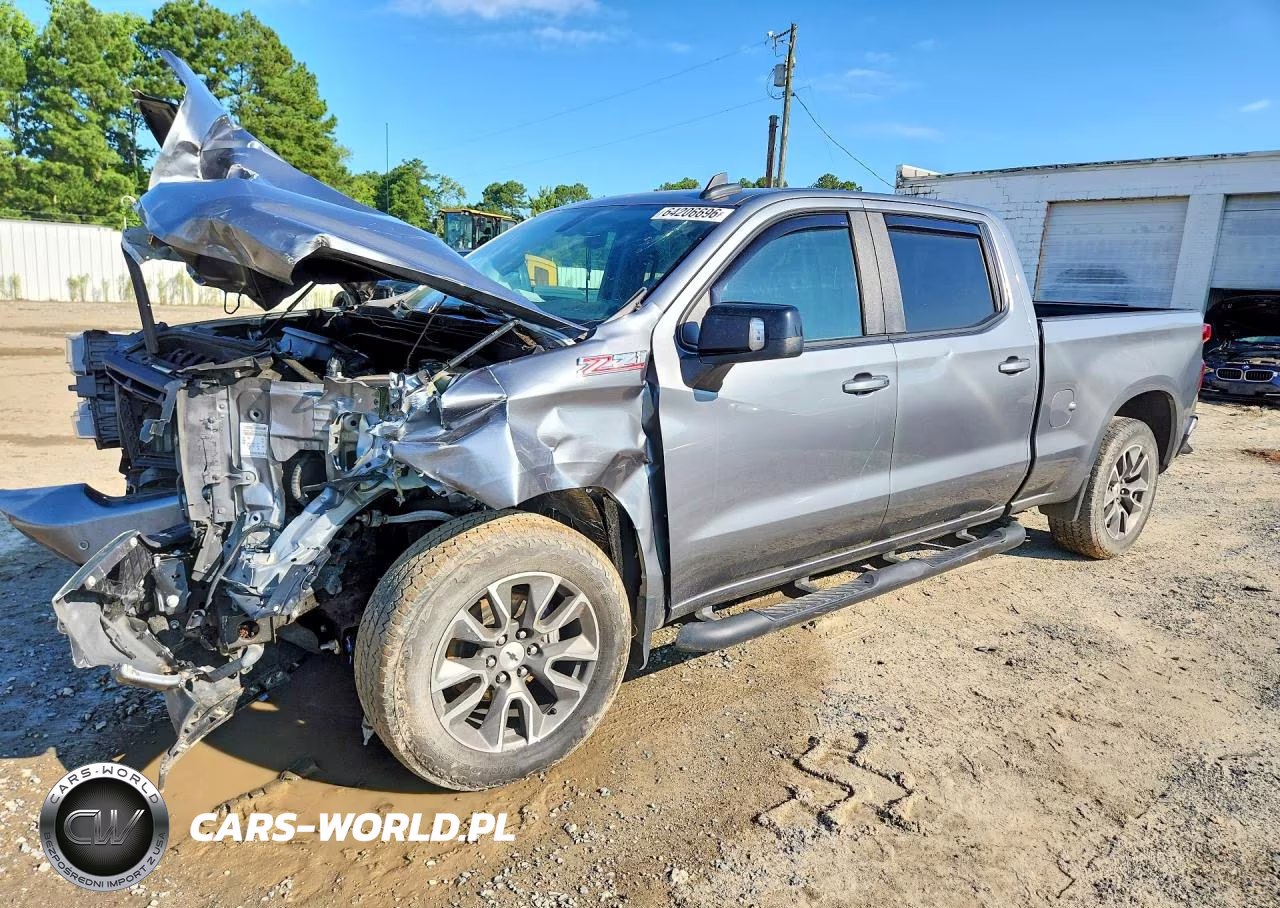 2021 Chevrolet Silverado K1500 Rst VIN:3GCUYEED5MG328907 - 1