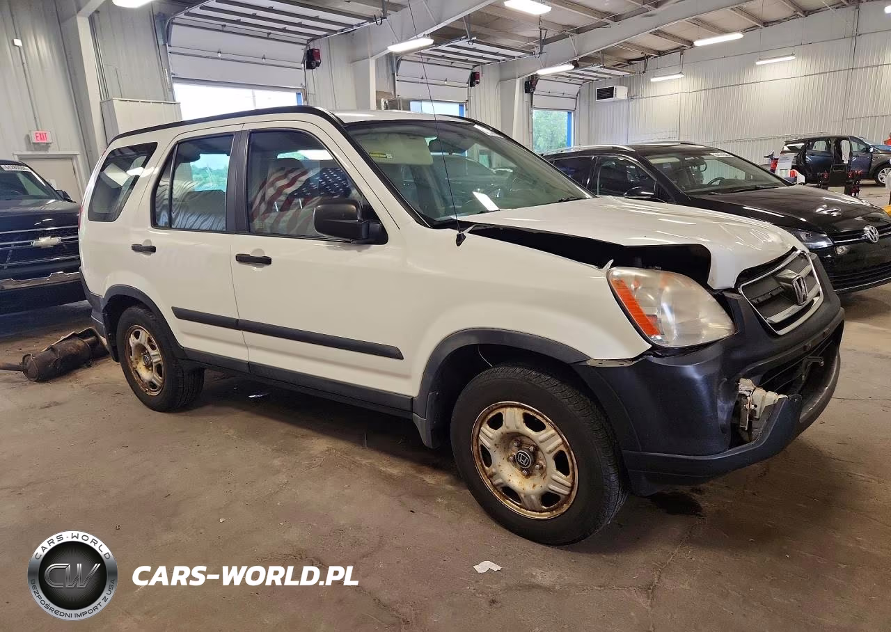 2005 Honda Cr-V Lx VIN:SHSRD78565U303340 - 4
