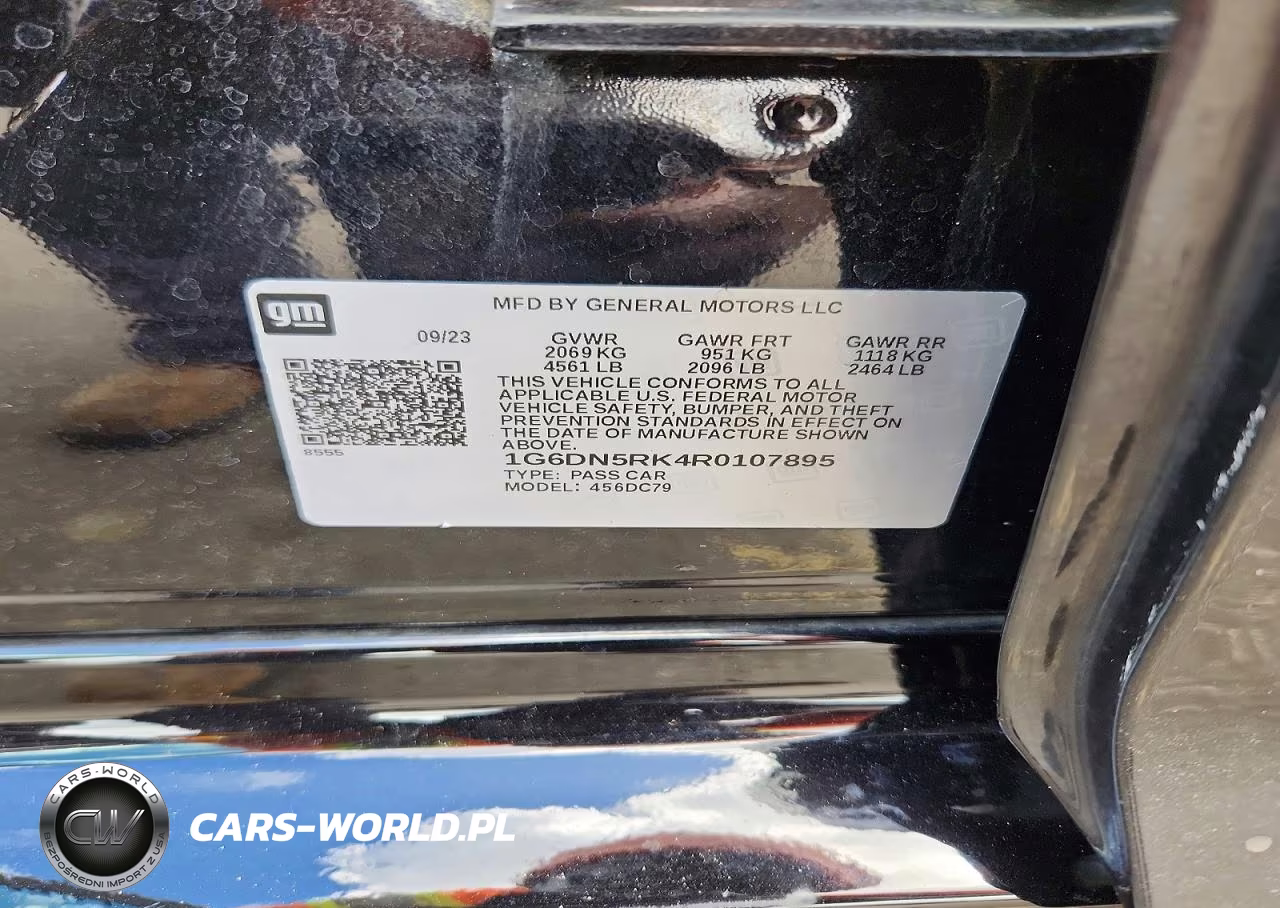 2024 Cadillac Ct5 Premium Luxury VIN:1G6DN5RK4R0107895 - 12