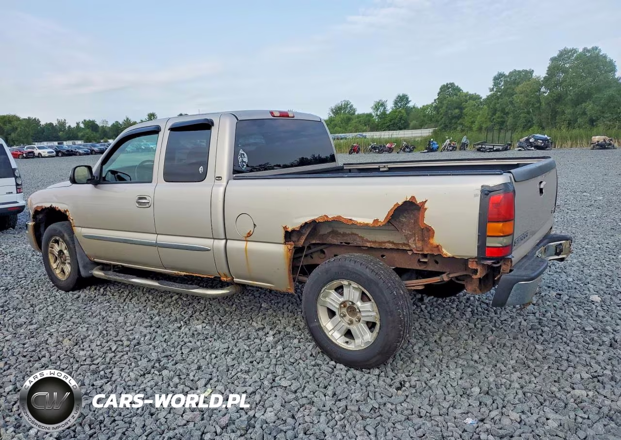 2006 GMC New Sierra K1500 VIN:1GTEK19B16Z172648 - 2