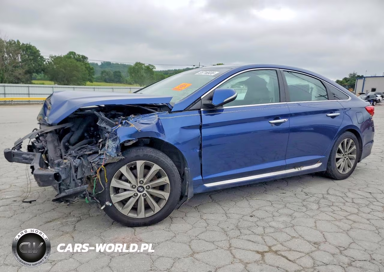 2017 Hyundai Sonata Sport VIN:5NPE34AFXHH490002 - 1