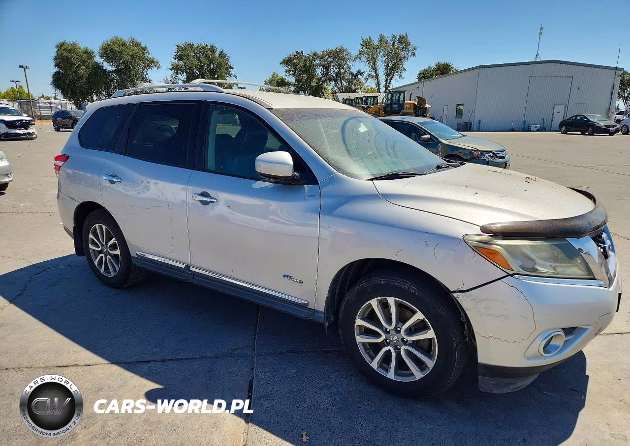 2014 Nissan Pathfinder Hybrid Sl VIN:5N1CR2MN2EC659266 - 4