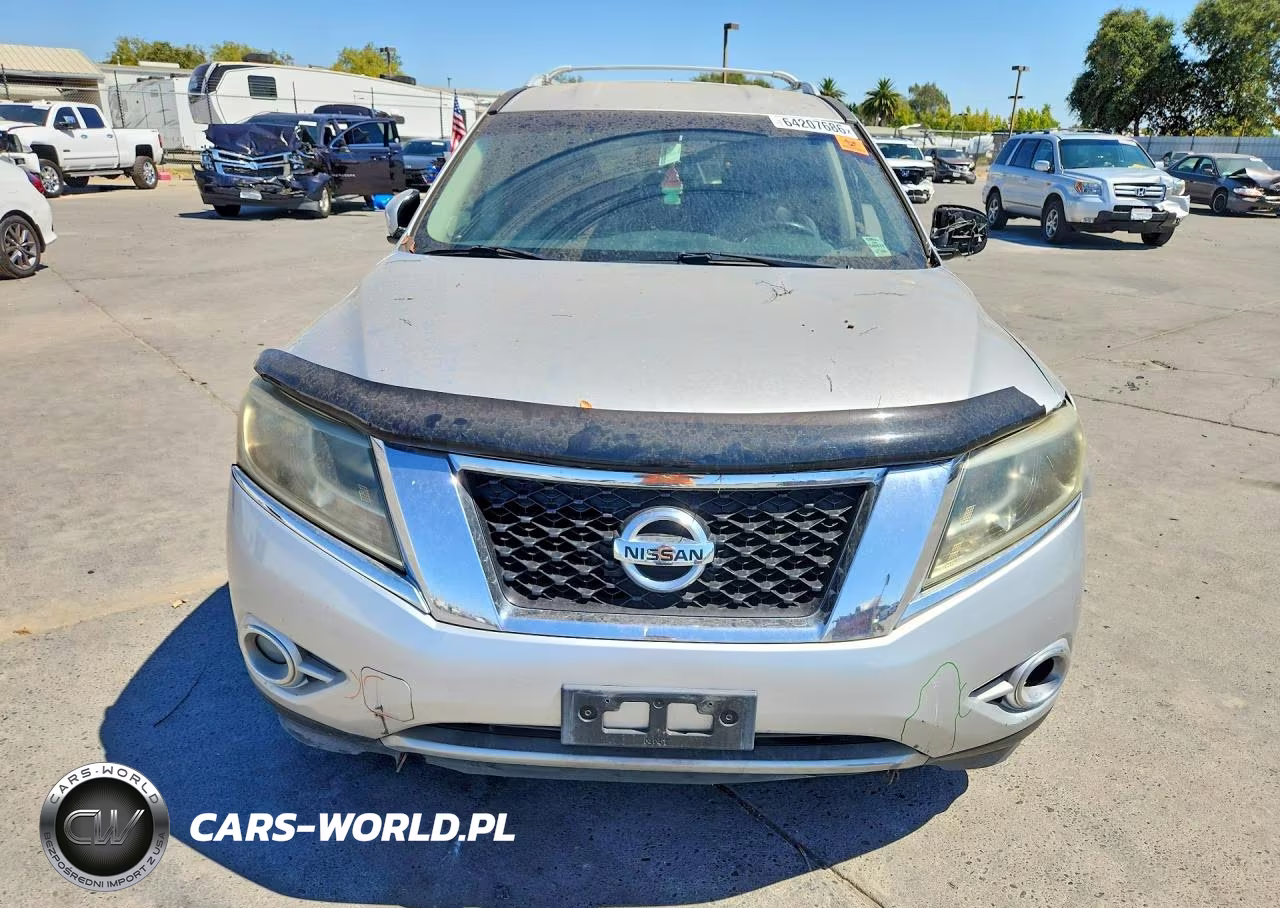 2014 Nissan Pathfinder Hybrid Sl VIN:5N1CR2MN2EC659266 - 5