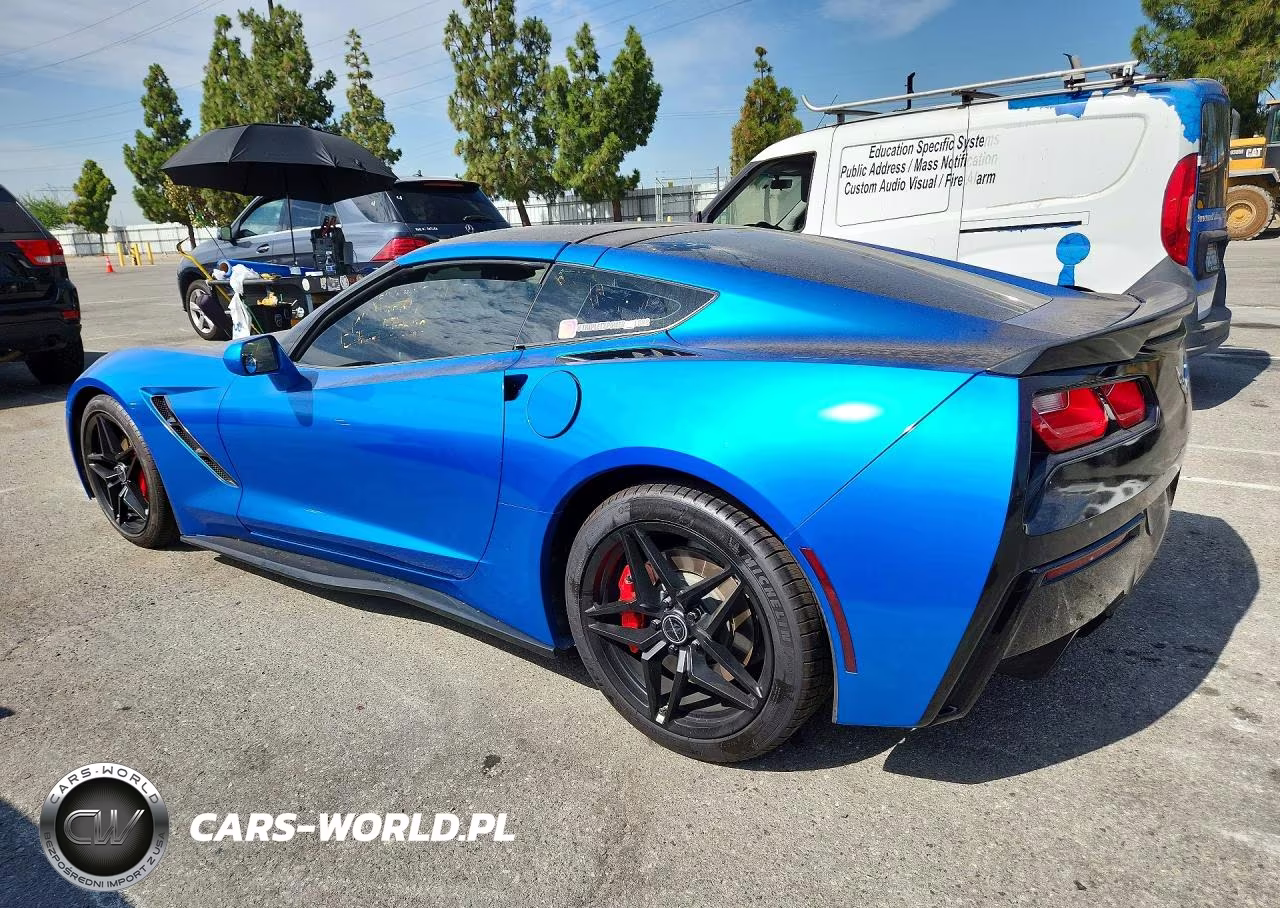 2014 Chevrolet Corvette Stingray 3Lt VIN:1G1YF2D74E5124909 - 2