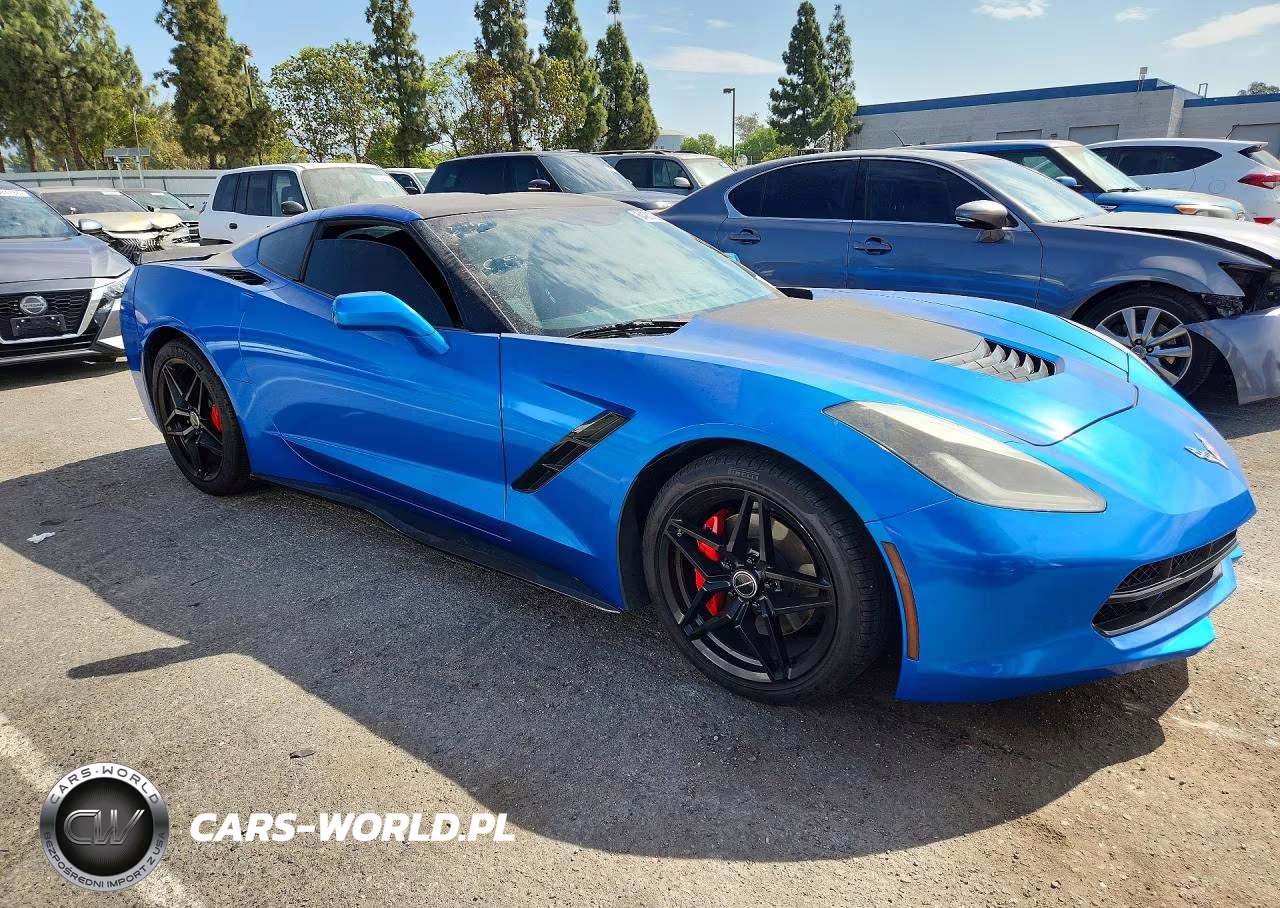 2014 Chevrolet Corvette Stingray 3Lt VIN:1G1YF2D74E5124909 - 4