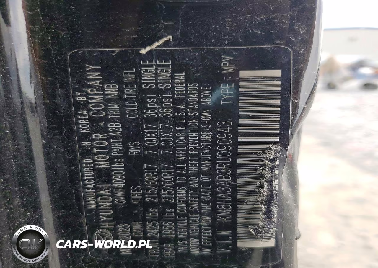 2024 Hyundai Kona Se VIN:KM8HA3AB3RU090943 - 12