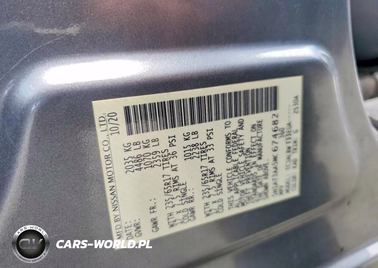 2021 Nissan Rogue S VIN:5N1AT3AA5MC674682 - 12