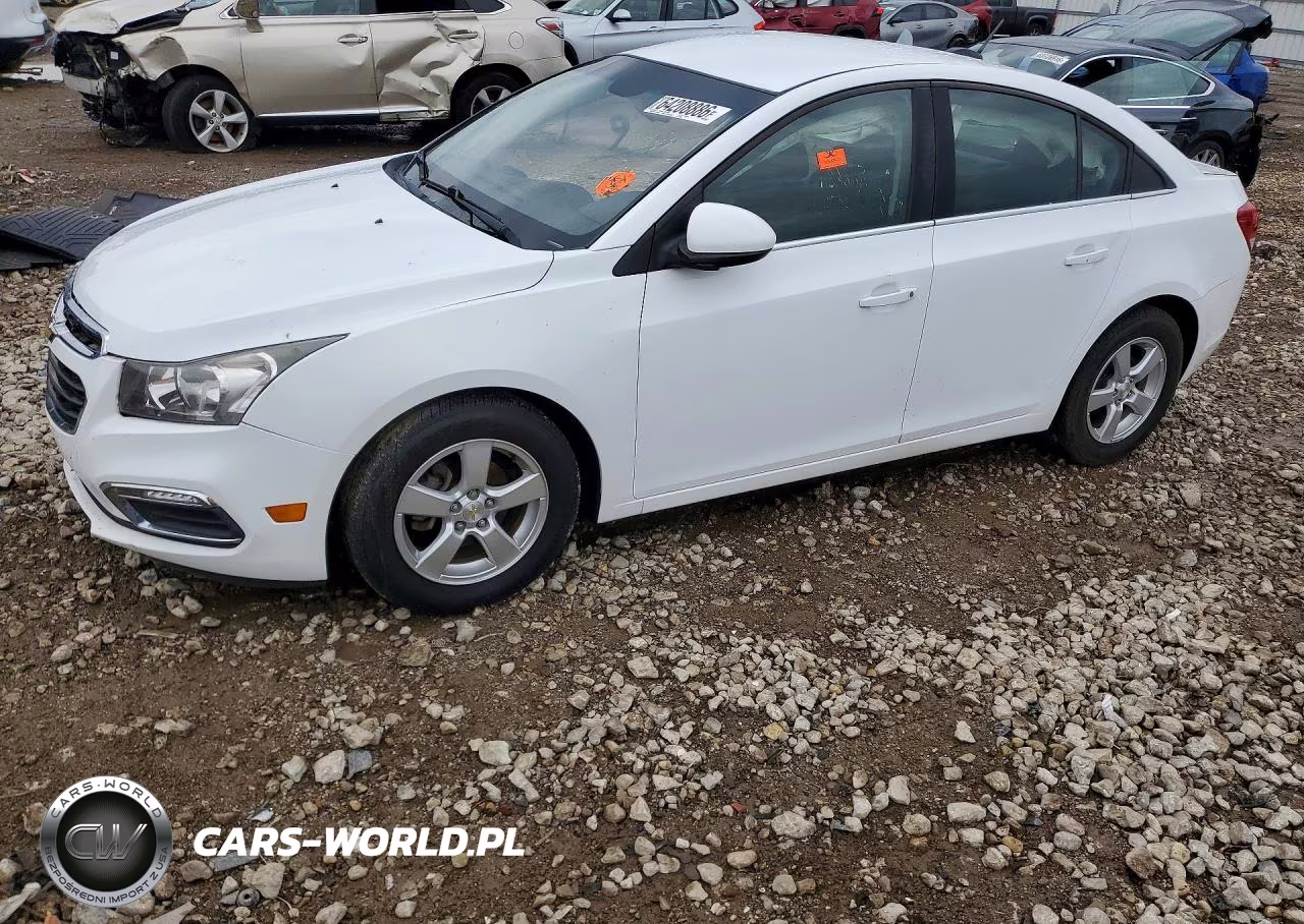 2015 Chevrolet Cruze Lt VIN:1G1PC5SB3F7140392 - 1