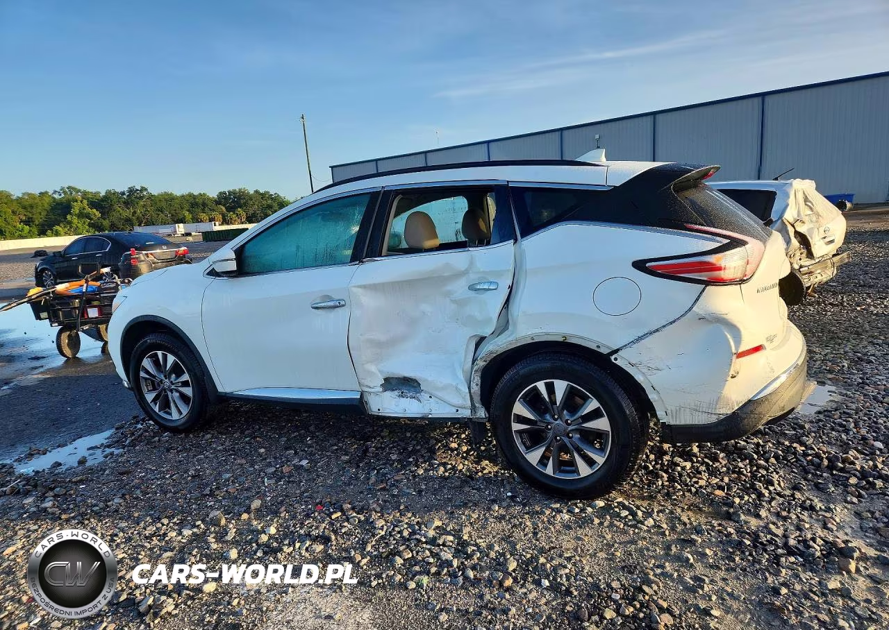 2017 Nissan Murano Sv VIN:5N1AZ2MG9HN198889 - 2