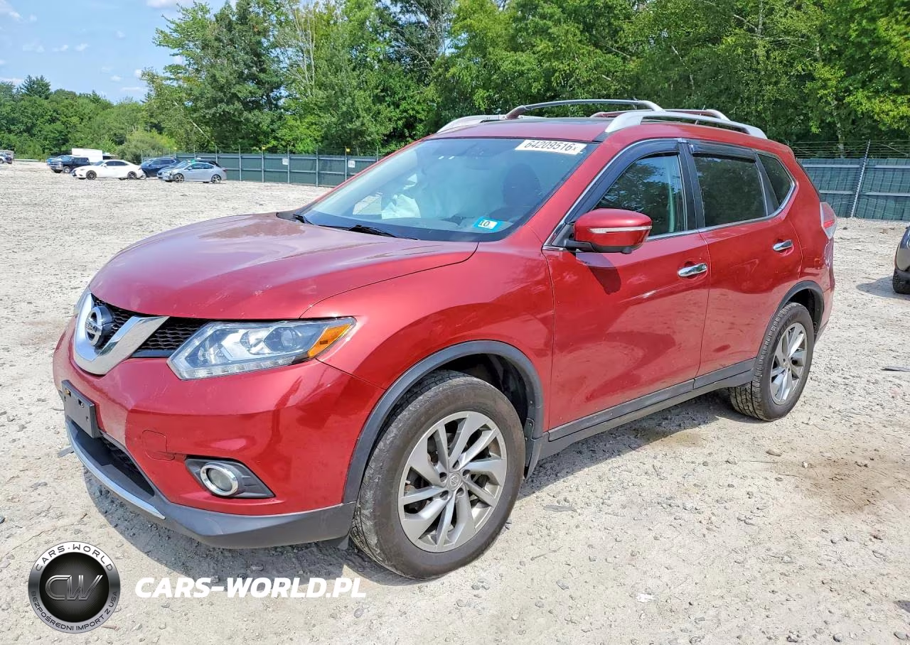 2015 Nissan Rogue Sl VIN:5N1AT2MV3FC803126 - 1