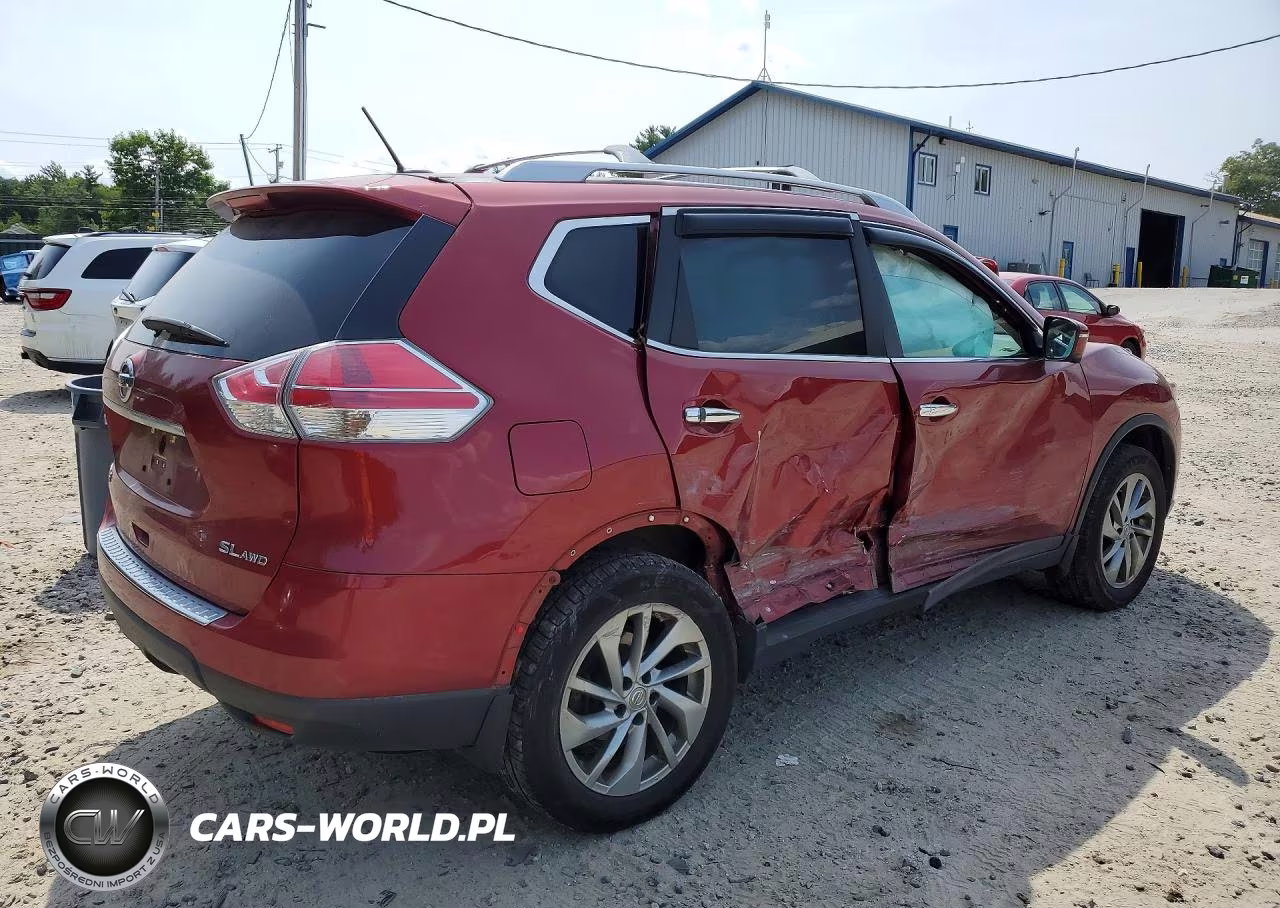 2015 Nissan Rogue Sl VIN:5N1AT2MV3FC803126 - 3
