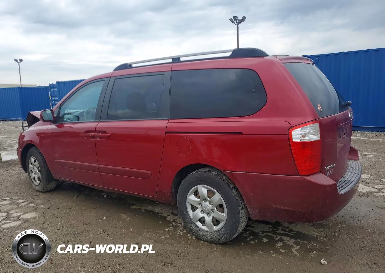 2008 Kia Sedona Lx VIN:KNDMB233186249199 - 2