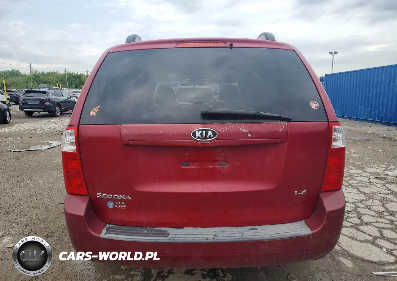 2008 Kia Sedona Lx VIN:KNDMB233186249199 - 6