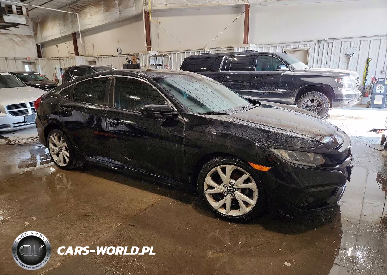 2019 Honda Civic Sport VIN:2HGFC2F89KH530509 - 4